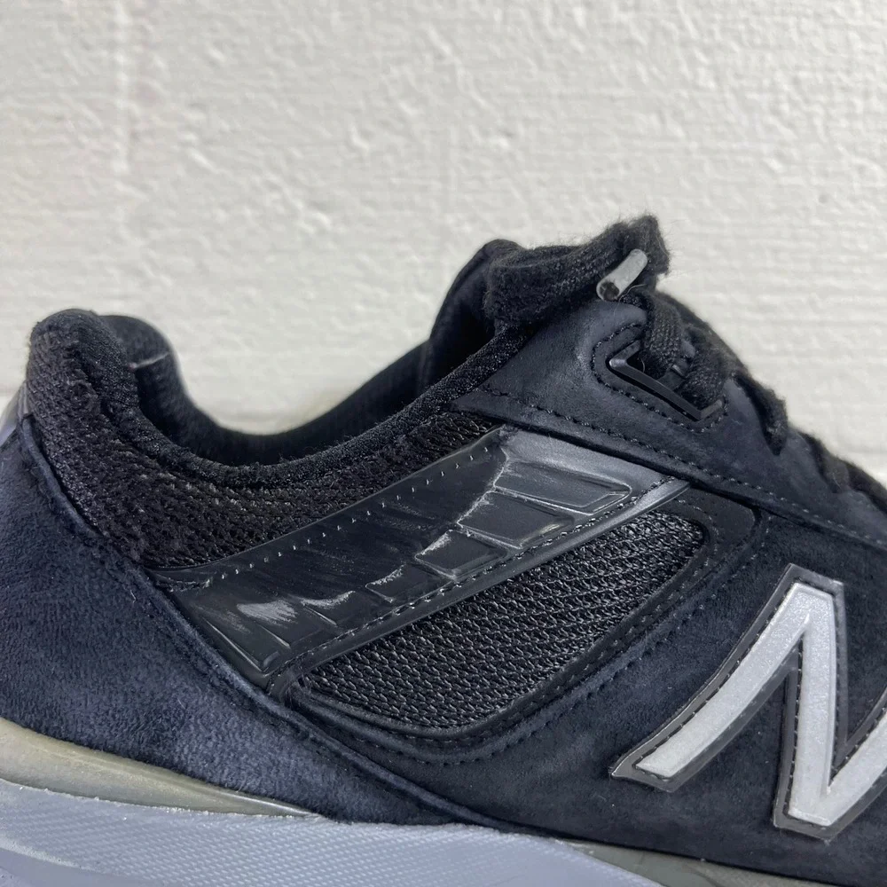 New Balance 990v5 M990BK5 Black Athletic Running Shoes Sneakers Men's 11 D